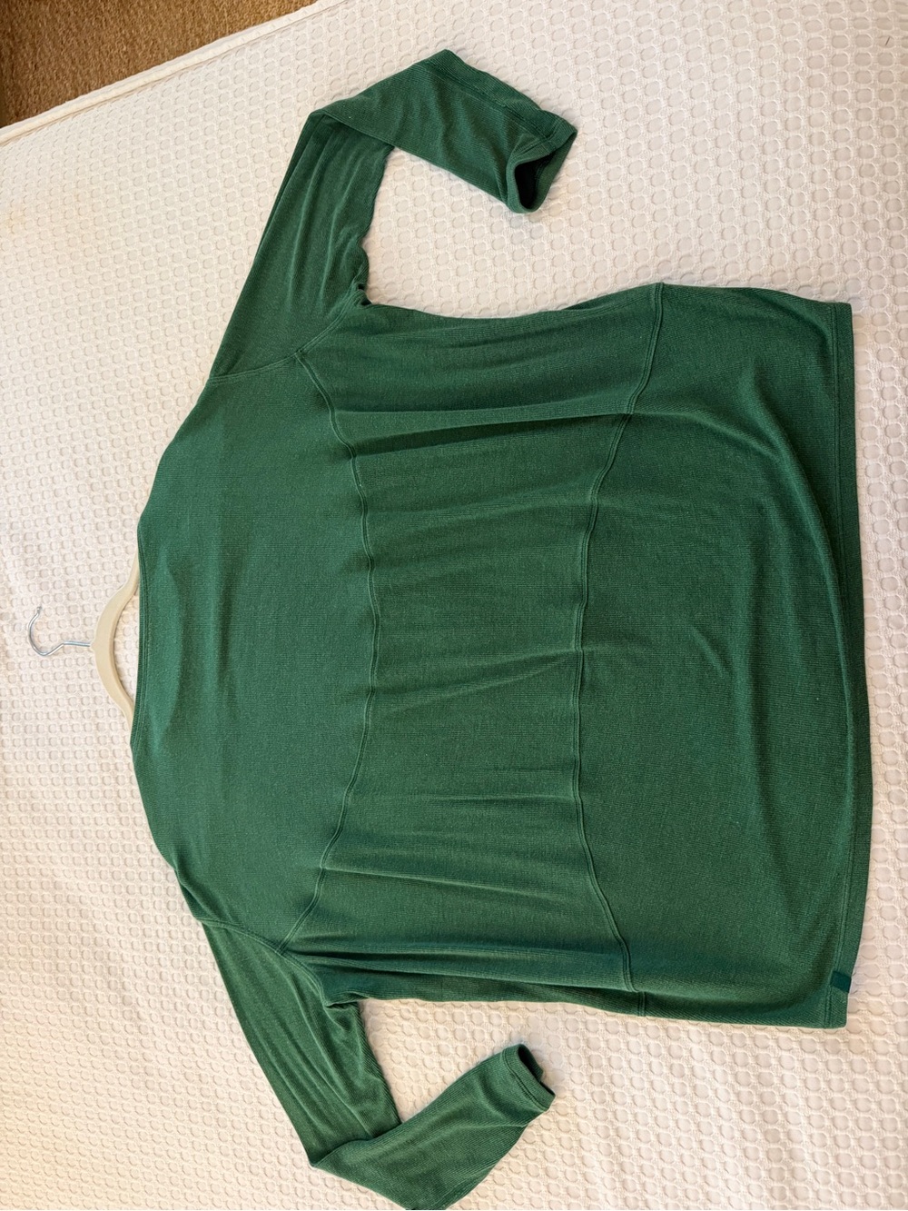 lululemon athletica Forest Green Long-Sleeve Tee